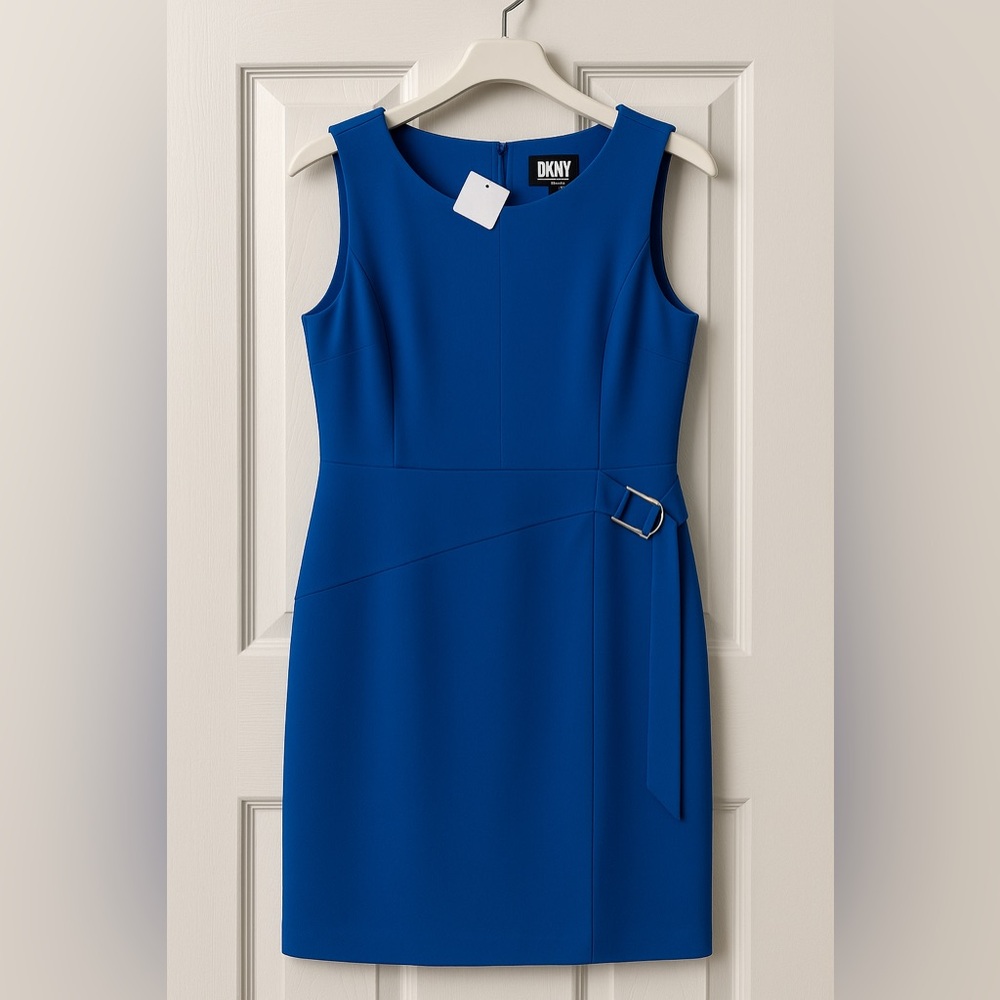 DKNY Women's Blue Dress